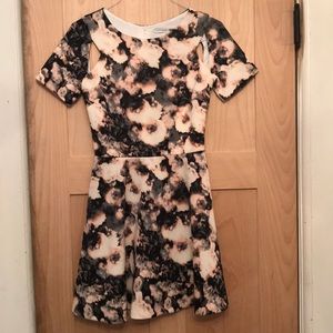 Floral Flit and Flare Dress